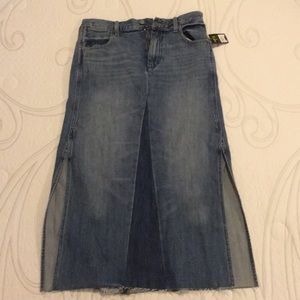 Lucky Brand Jean Skirt NWT
